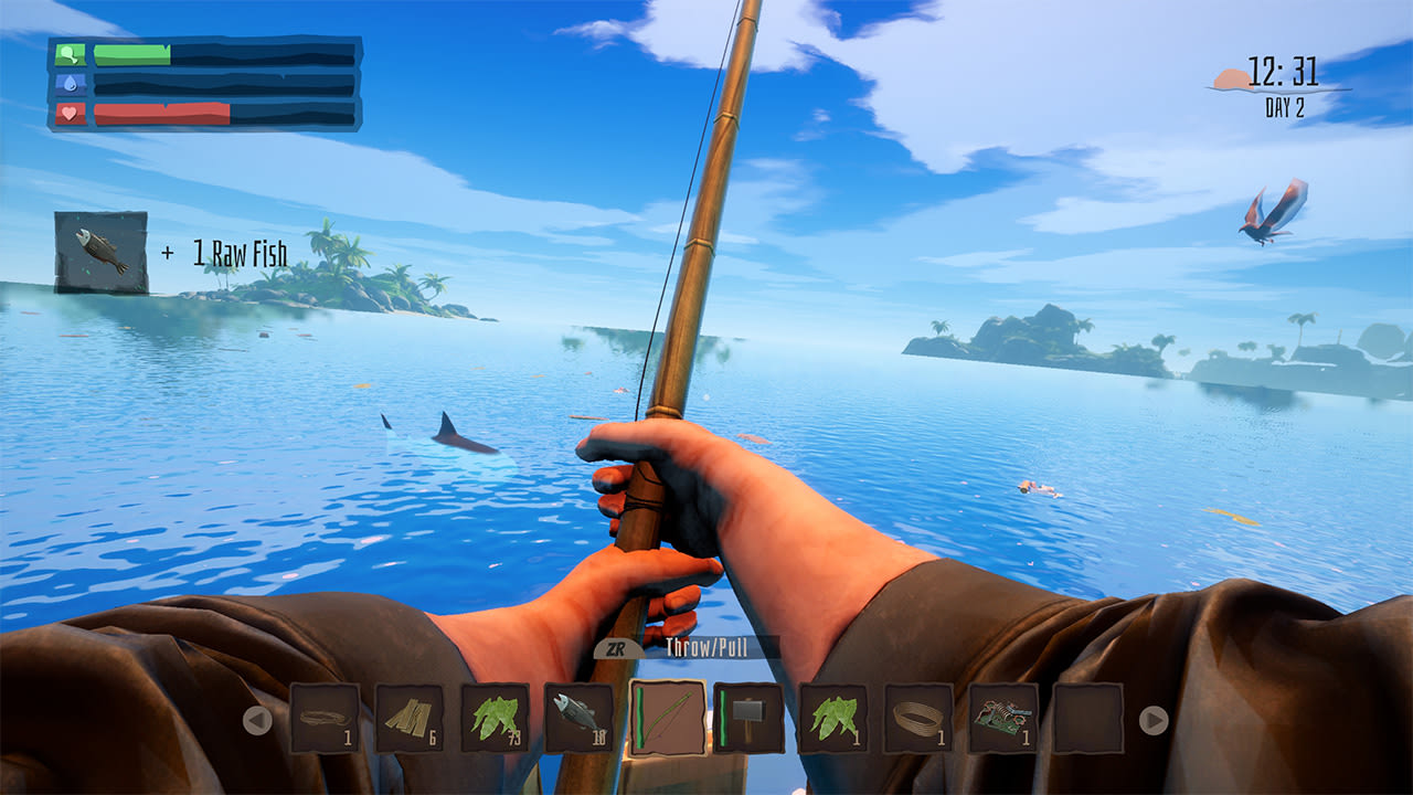 CASTAWAY SURVIVAL IN OCEAN - Build Your Own Raft, Craft screenshot