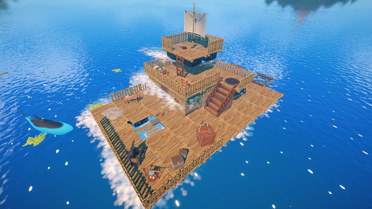 CASTAWAY SURVIVAL IN OCEAN - Build Your Own Raft, Craft screenshot