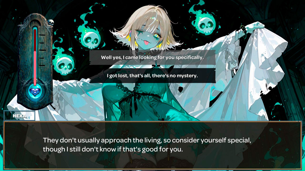 Ghost Dating: Hunt Spirits to Create Dark Anime Girls screenshot