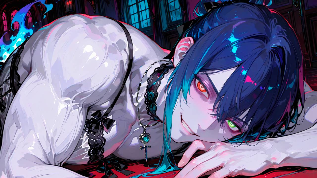 Ghost Dating: Hunt Spirits to Create Dark Anime Boys screenshot
