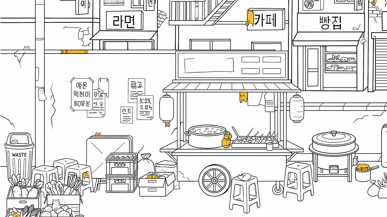 100 Korean Hidden Cats screenshot