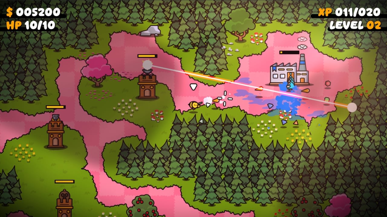 Bee With Gun screenshot