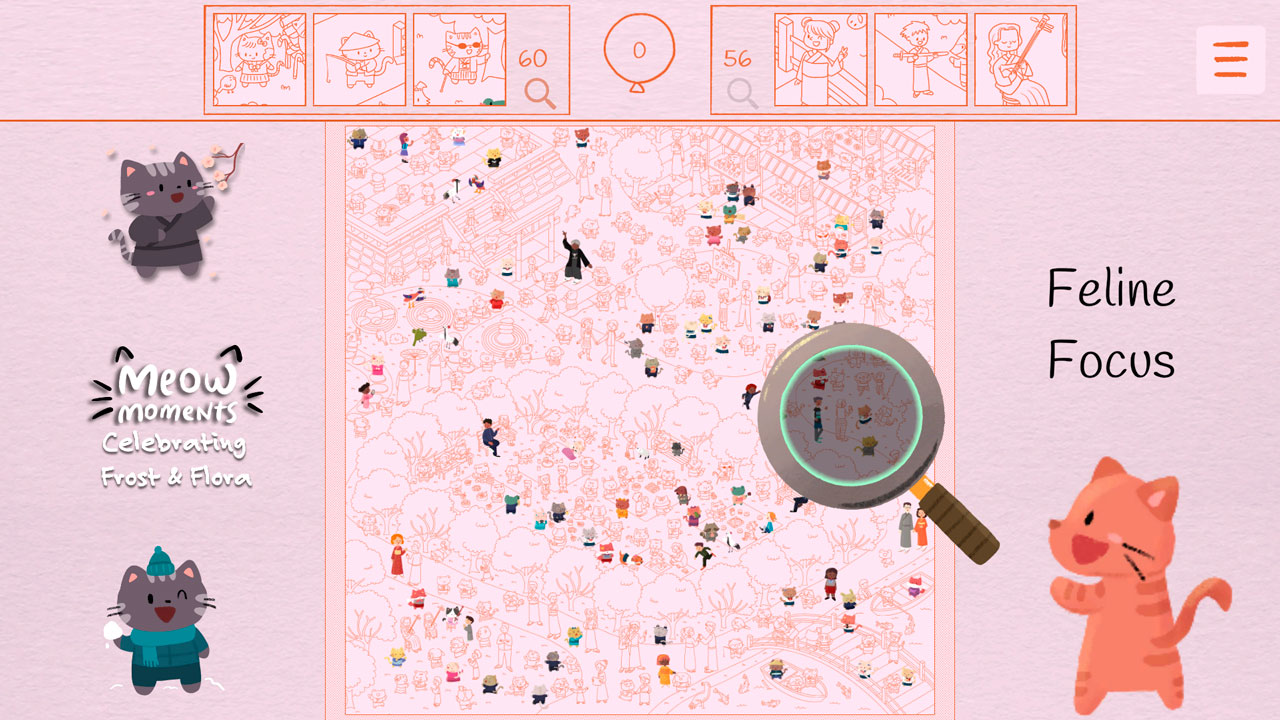 Meow Moments: Celebrating Frost & Flora screenshot