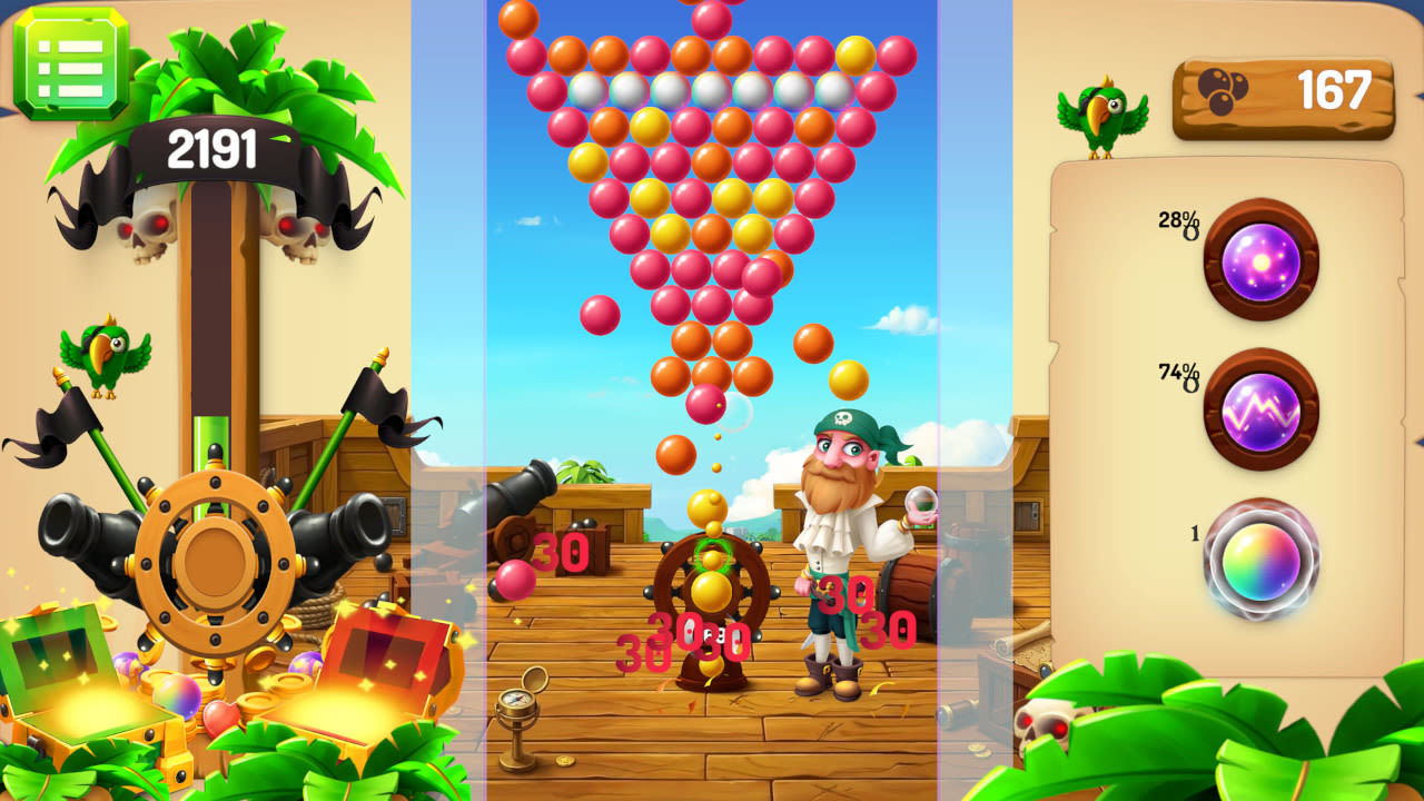 Bubble Shooter Piratery screenshot