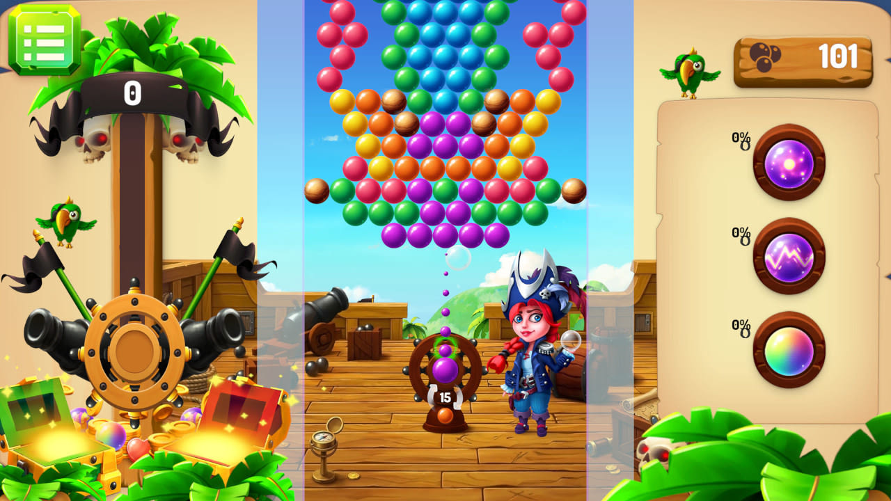 Bubble Shooter Piratery screenshot
