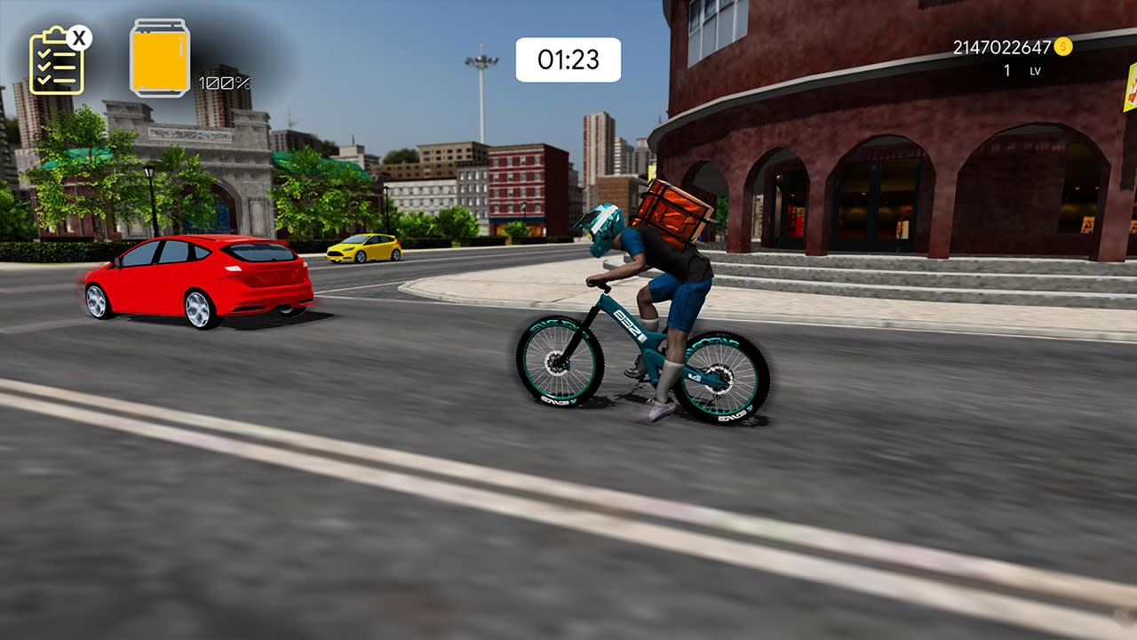 Bike Food Delivery Simulator screenshot