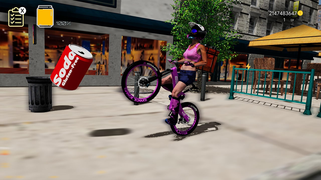 Bike Food Delivery Simulator screenshot