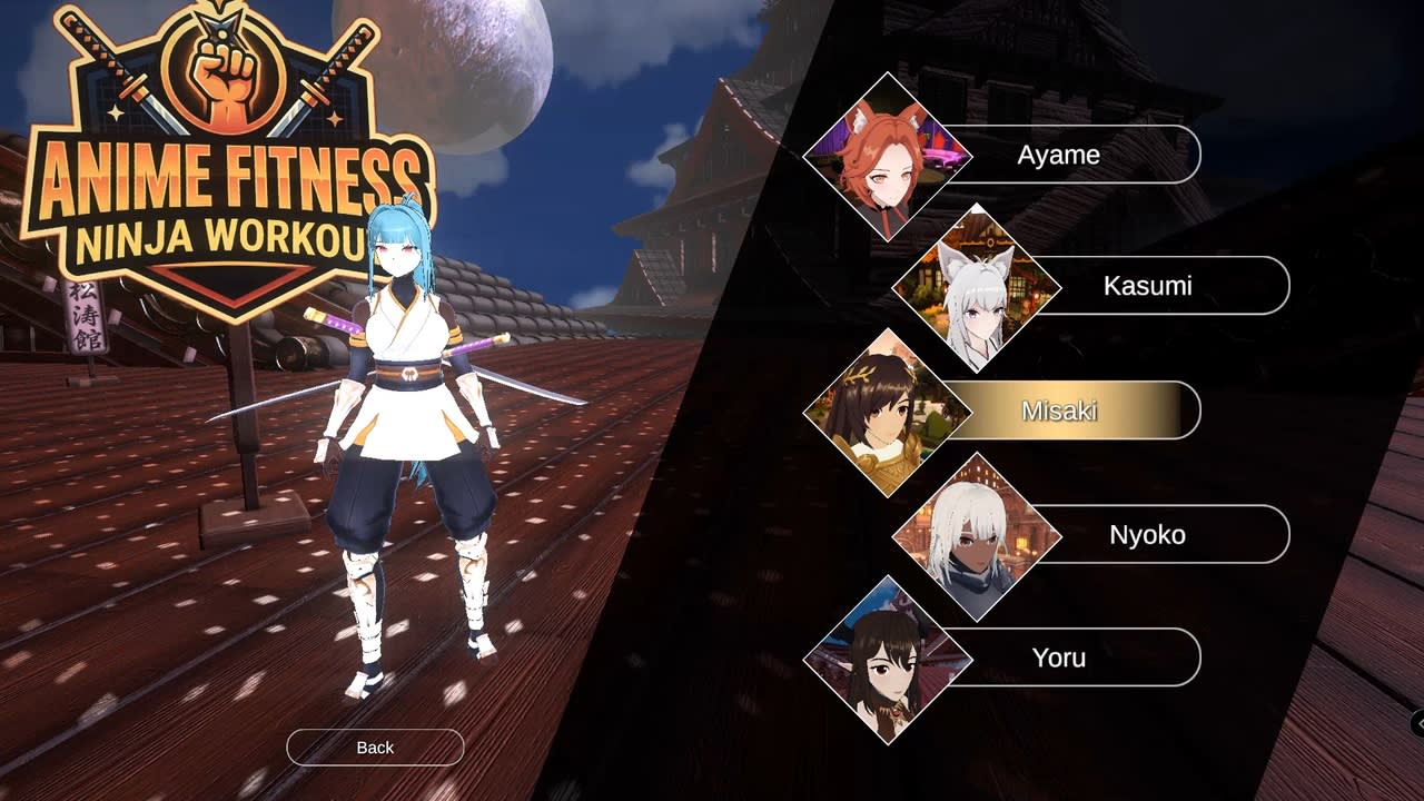 Anime Fitness - Ninja Workout screenshot