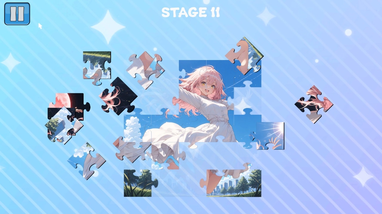 Flip-Flip Jigsaw Girls screenshot