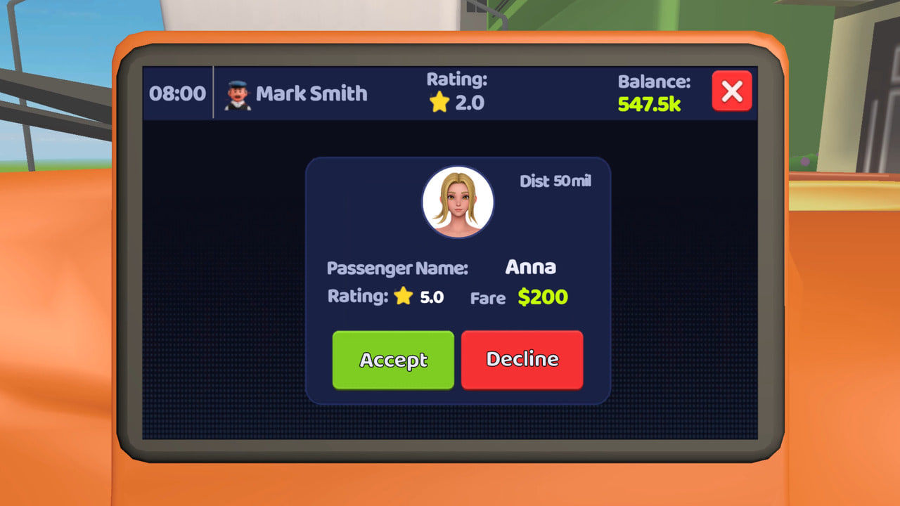 Mad Taxi Simulator screenshot