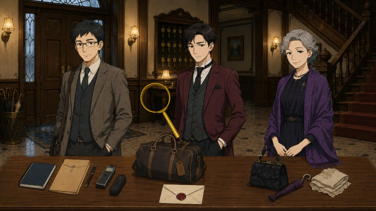 Mystery at Rainy Night Manor: The Missing Invitation screenshot