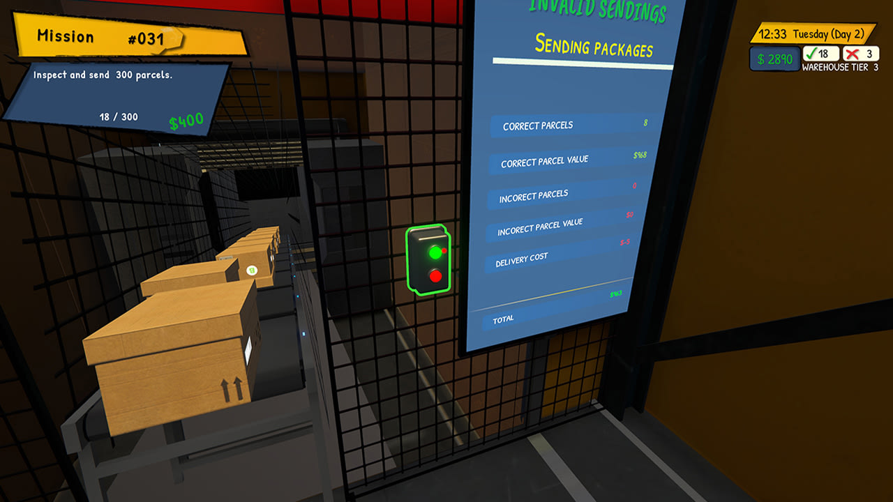 PARCEL INSPECTION SIMULATOR screenshot