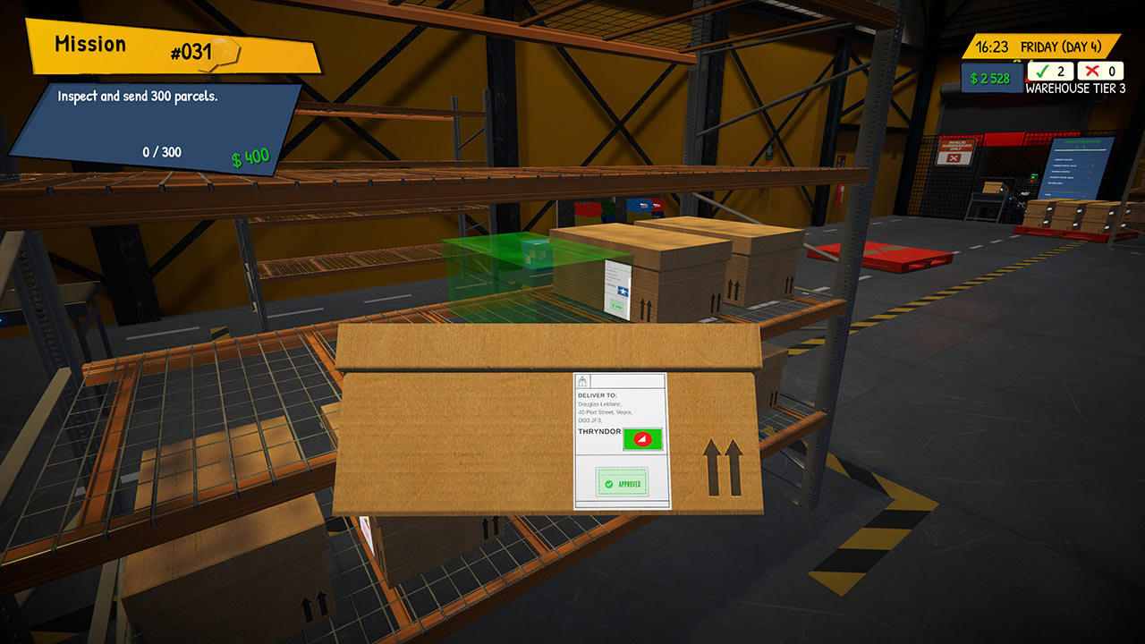 PARCEL INSPECTION SIMULATOR screenshot