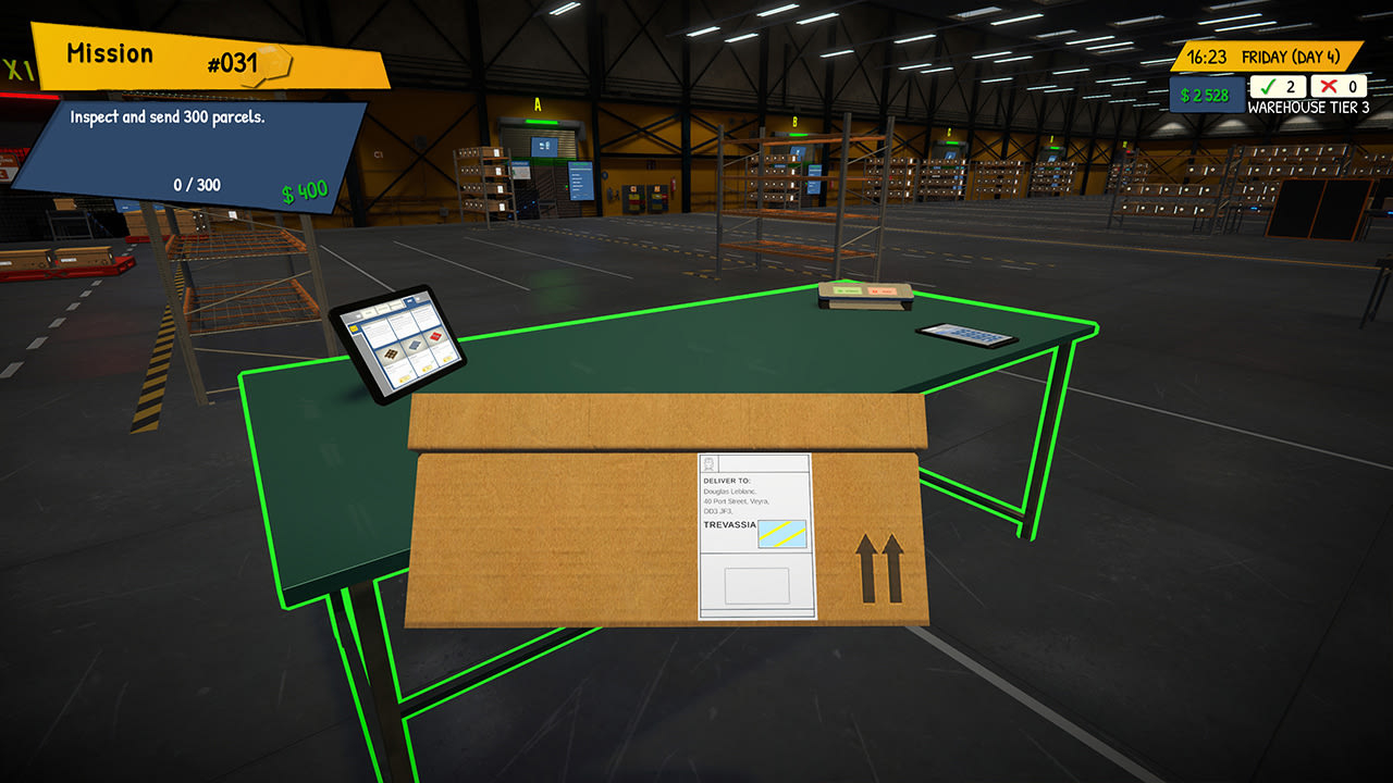 PARCEL INSPECTION SIMULATOR screenshot