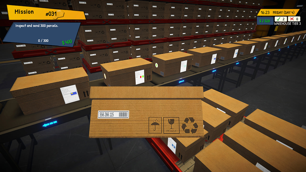PARCEL INSPECTION SIMULATOR screenshot