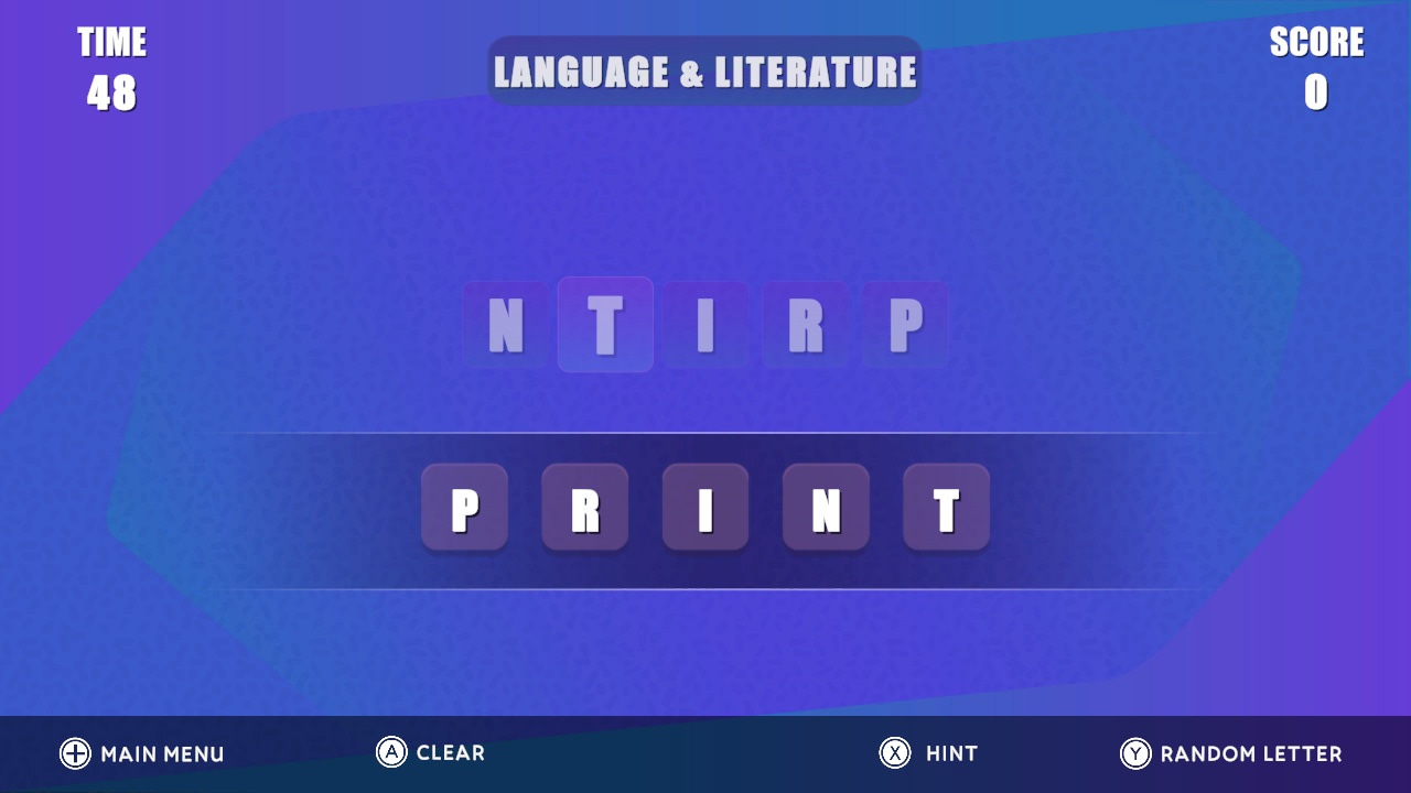 Letter Snap: Term Challenge screenshot