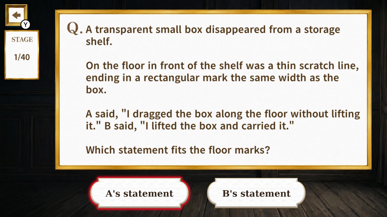 Detective Mind Training: Mystery Choices screenshot