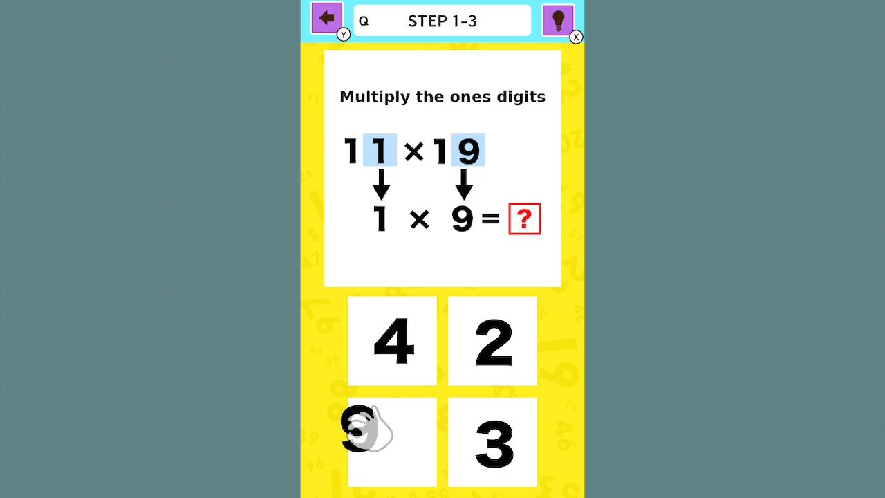 Place & Learn 19×19 Mental Math screenshot