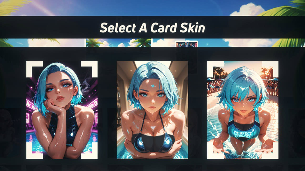Solitaire Paradise - Anime Bikini Babes screenshot