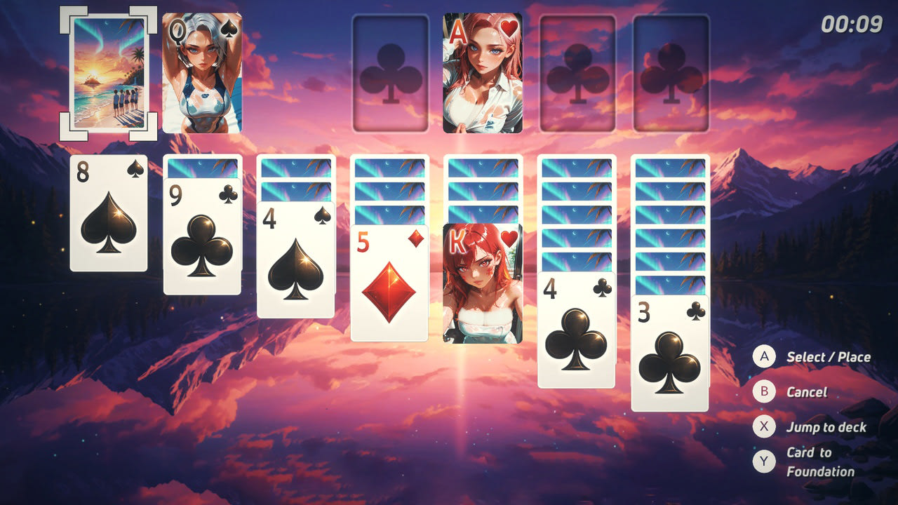 Solitaire Paradise - Anime Bikini Babes screenshot