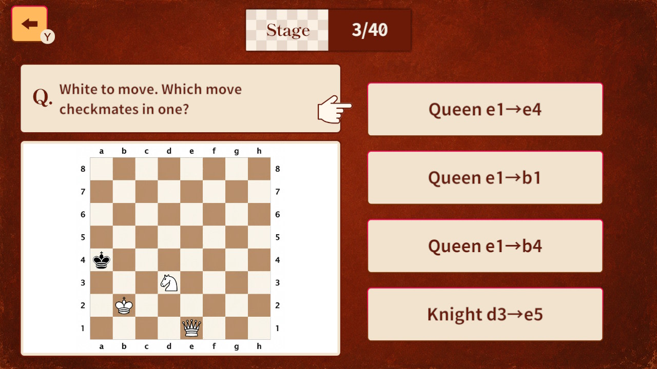 One-Move Checkmate : Chess Brain Trainer screenshot