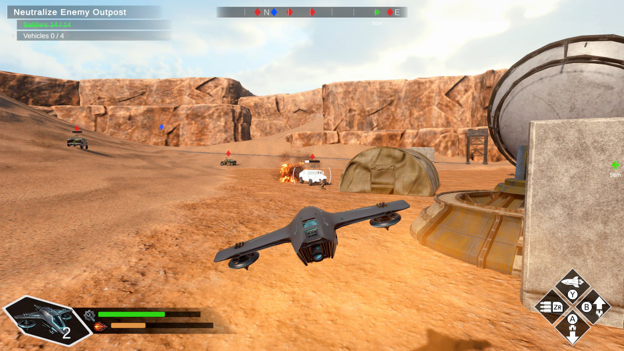 Drones Attack screenshot