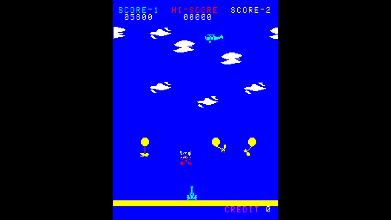Arcade Archives BALLOON BOMBER screenshot