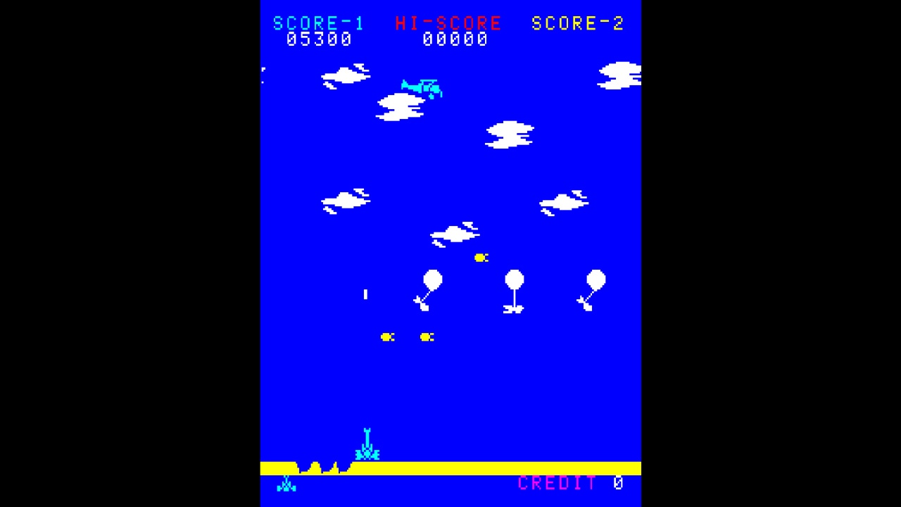Arcade Archives BALLOON BOMBER screenshot