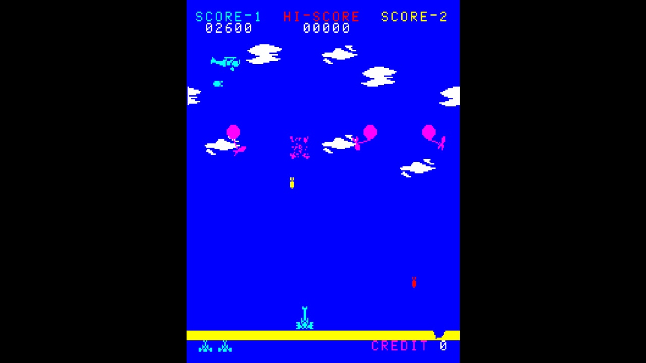 Arcade Archives BALLOON BOMBER screenshot