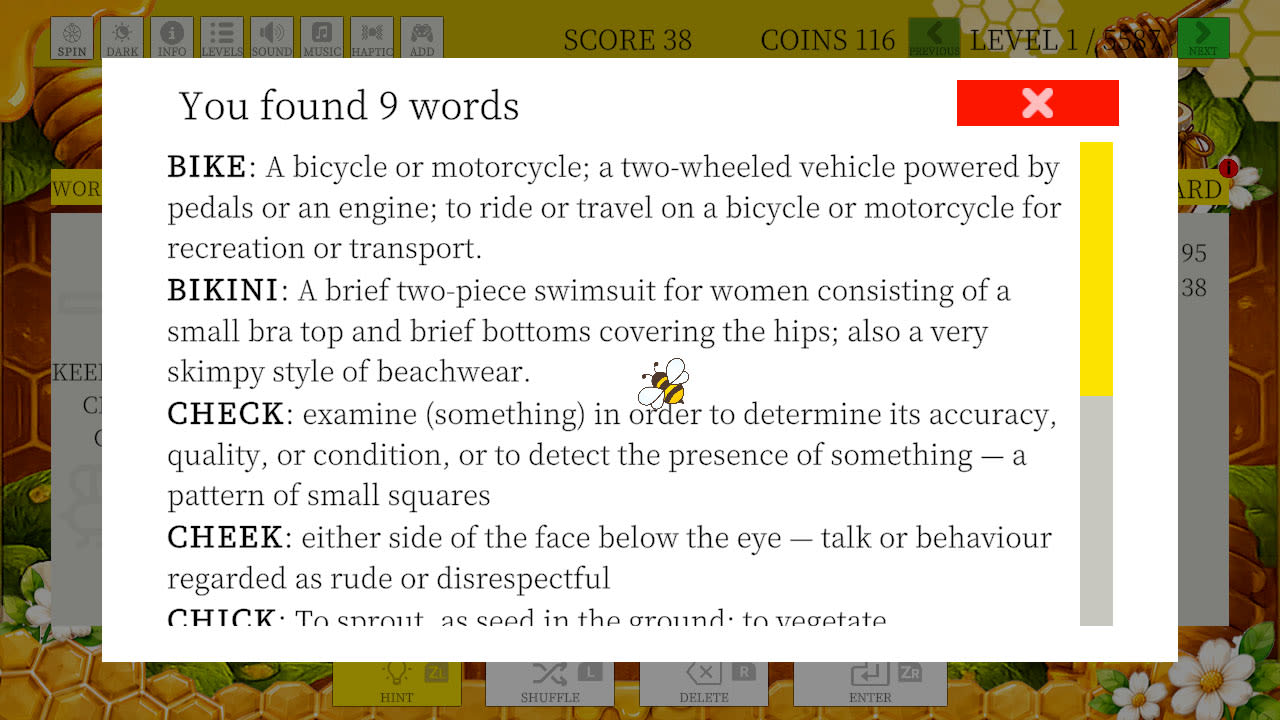 WordBuzz 5 screenshot
