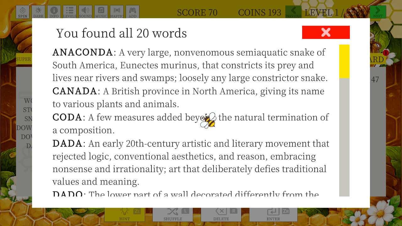 WordBuzz 6 screenshot