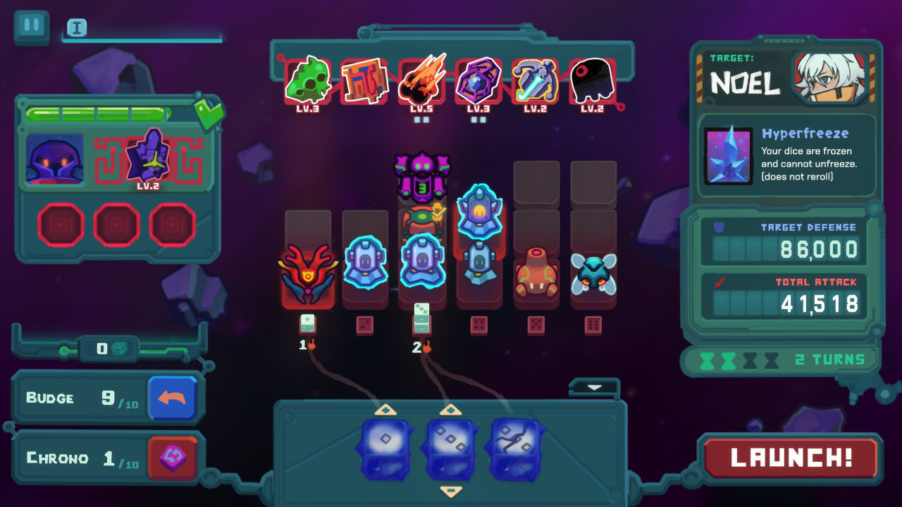 Dicevaders screenshot