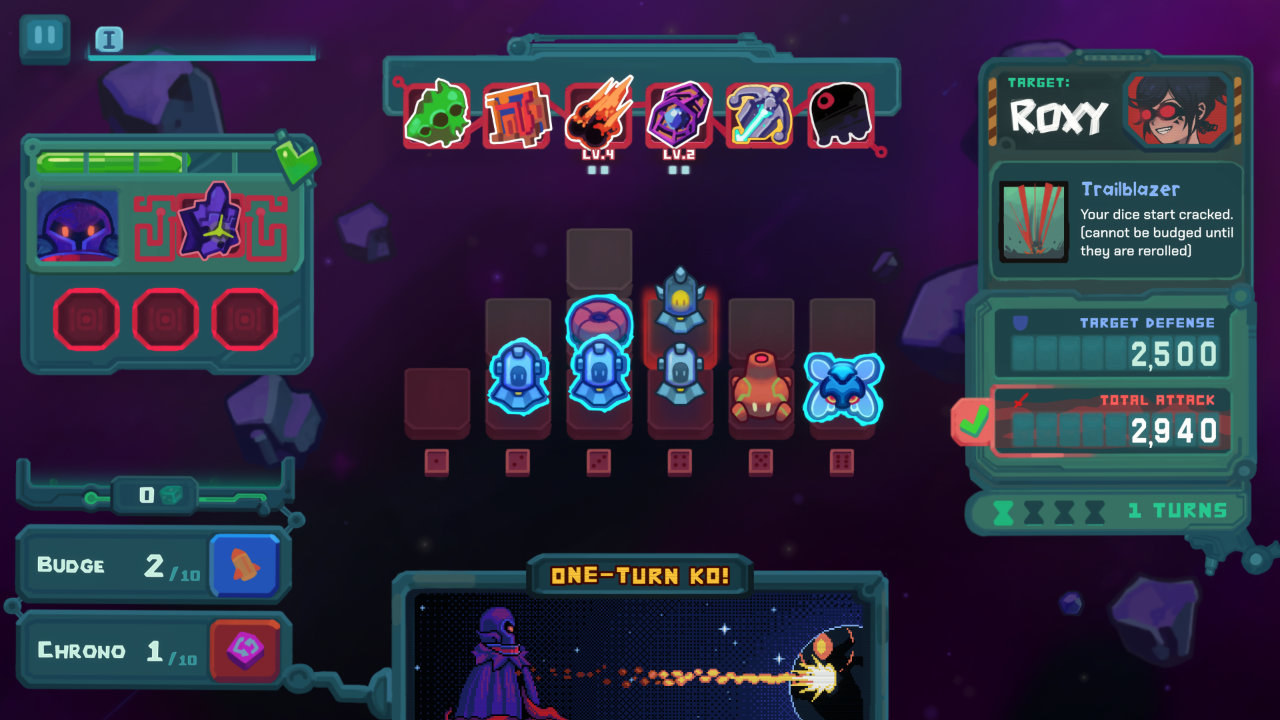 Dicevaders screenshot