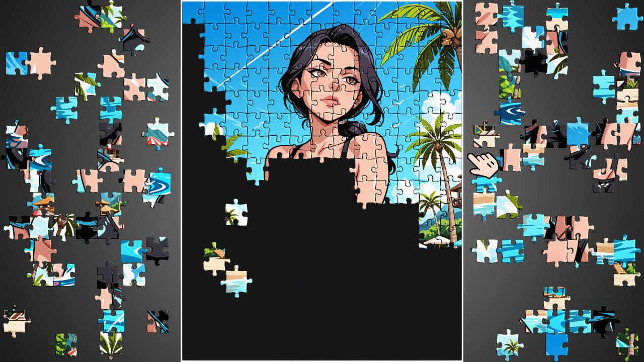 Puzzle X: Model Girls screenshot
