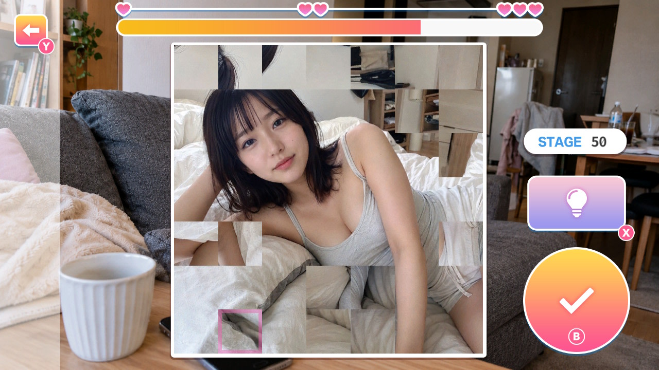 Lazy Day Girlfriend Observation Puzzle screenshot