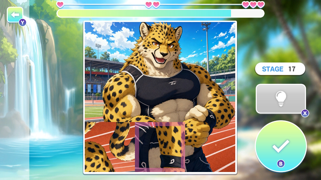 Spin & Howl! Wild Furry Puzzle screenshot
