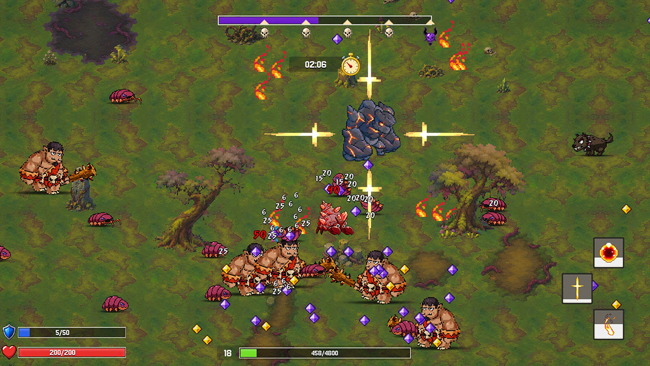 Crab Evolution Roguelite screenshot