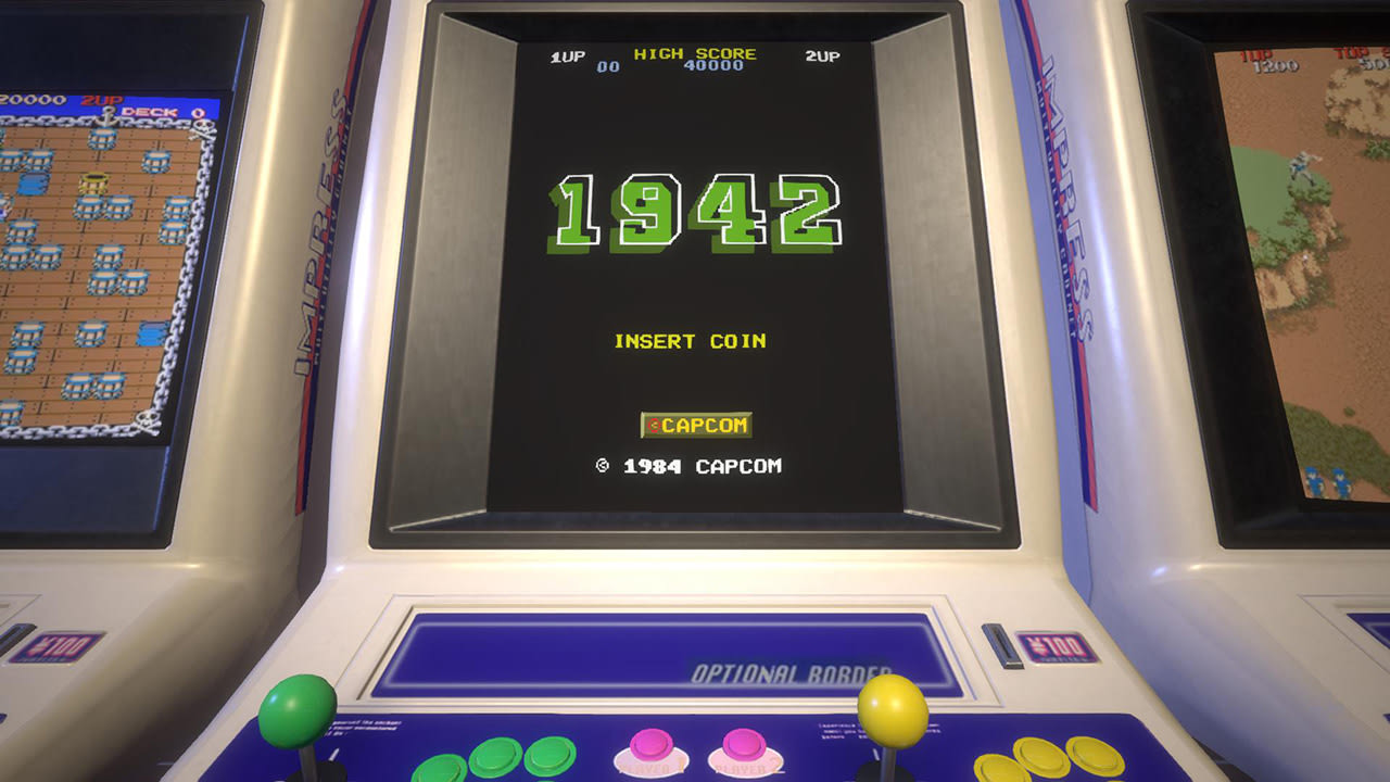 (中古)CAPCOM 1942 1/6スケールミニアーケードゲーム機械 1/6スケールミニアーケードゲーム機械 (中古)CAPCOM 1942