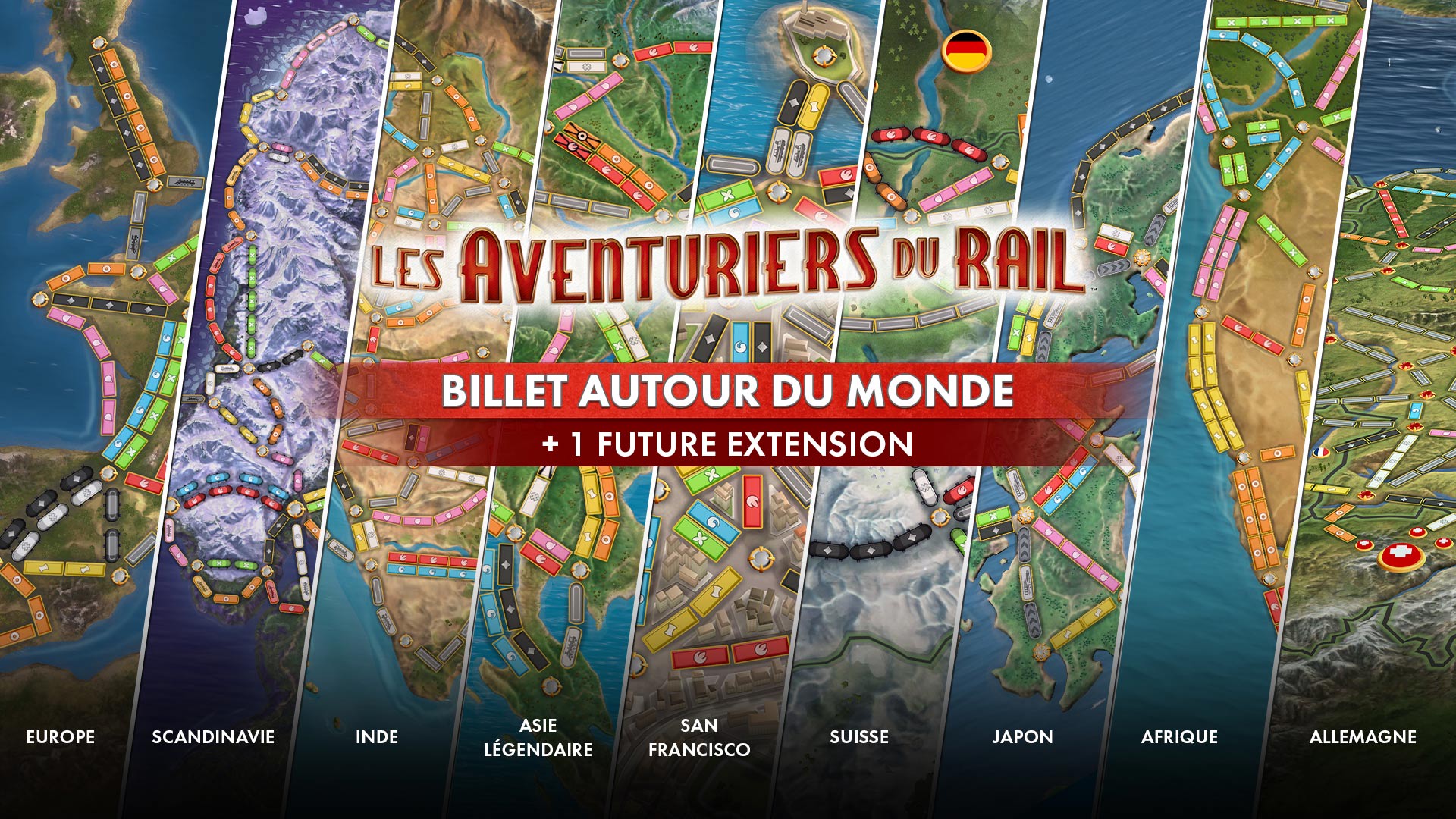 Les Aventuriers du Rail - Allemagne