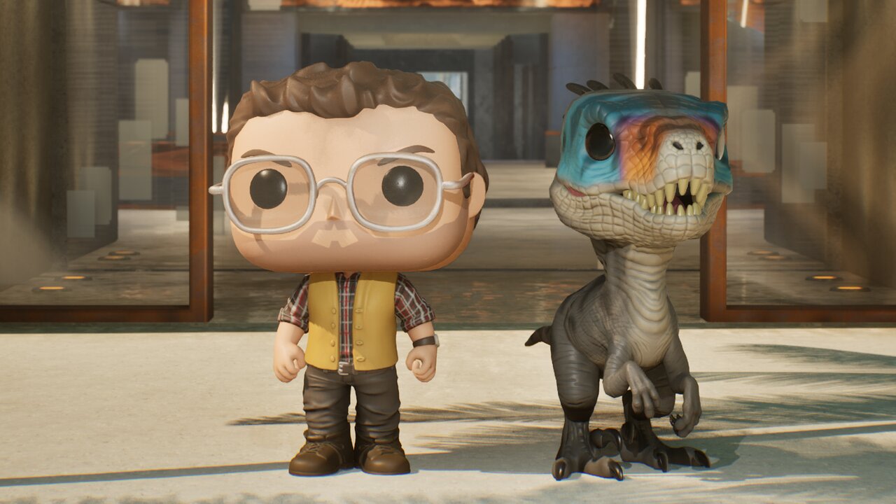 &ディロフォサウルス funko POP ジュラシックパーク　デニス・ネドリー