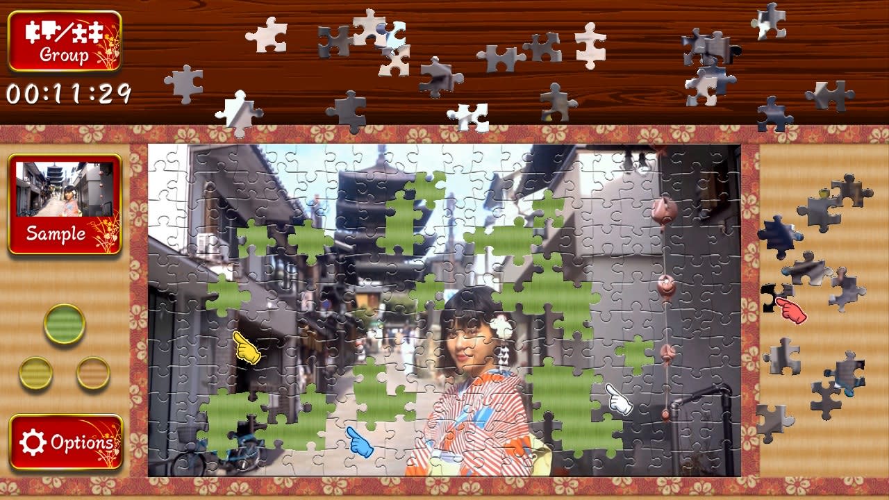 拼图：日本美女 媒体 3