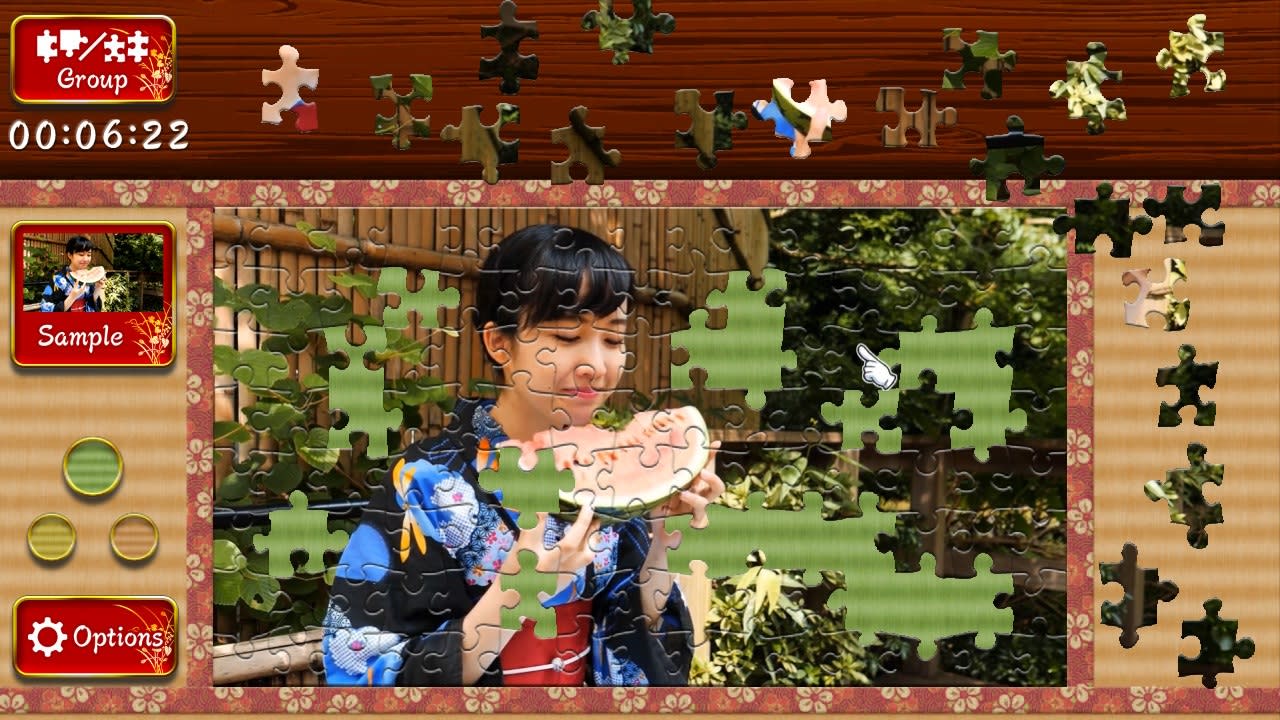 拼图：日本美女 媒体 1