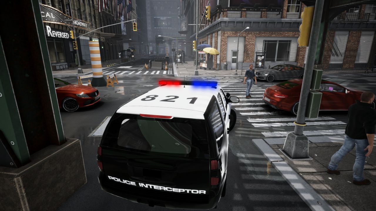 警察车警察模拟器追逐 媒体 1