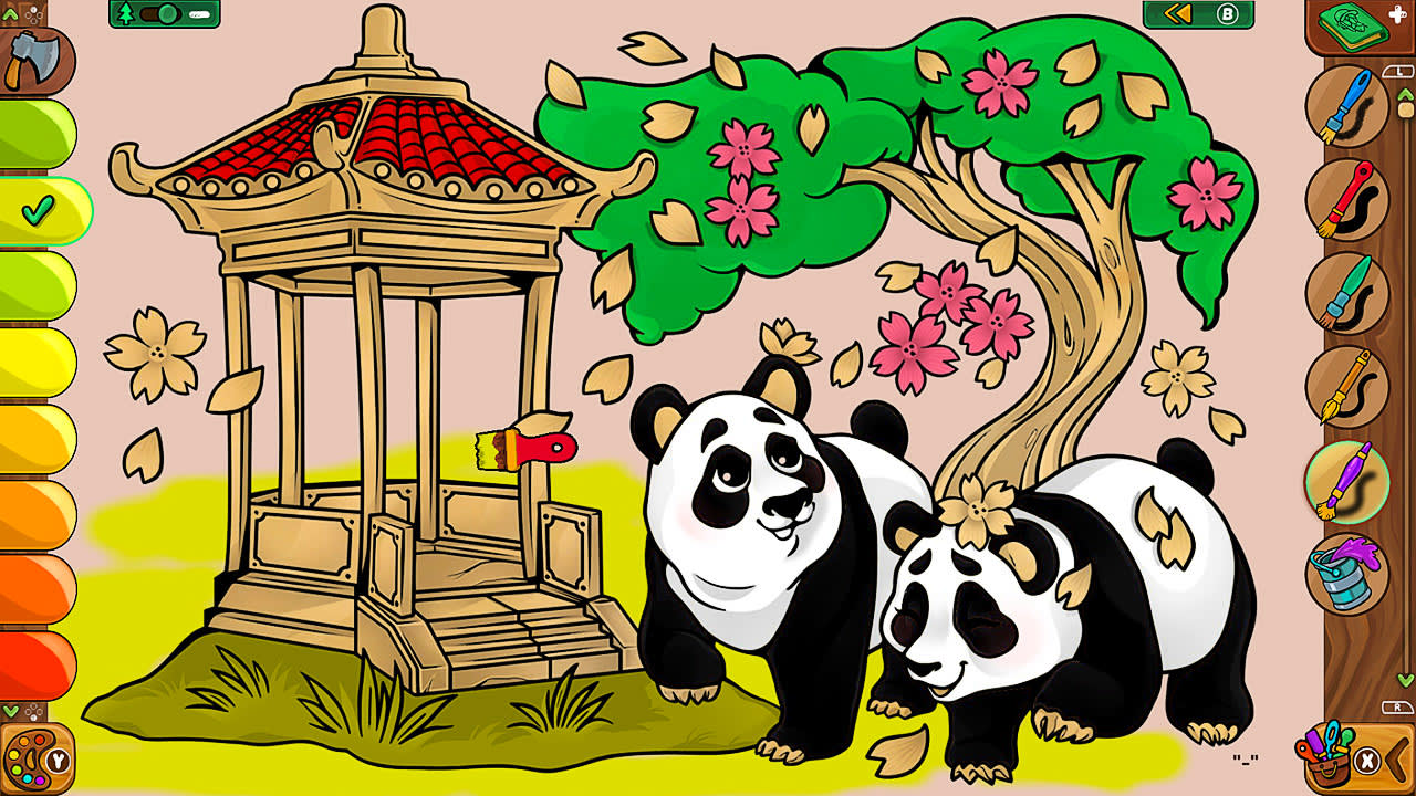 着色页：兰伯希尔故事 媒体 1