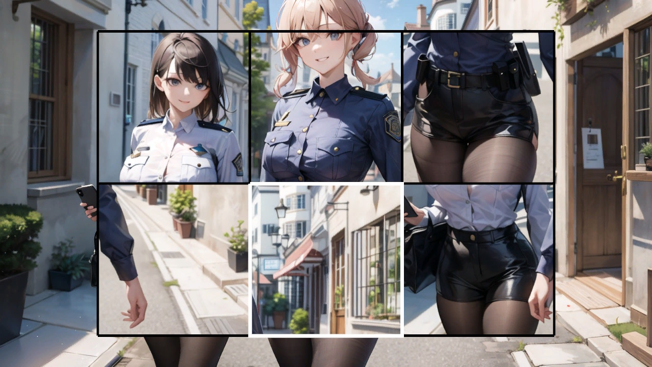 动漫女孩：火辣女警 媒体 1