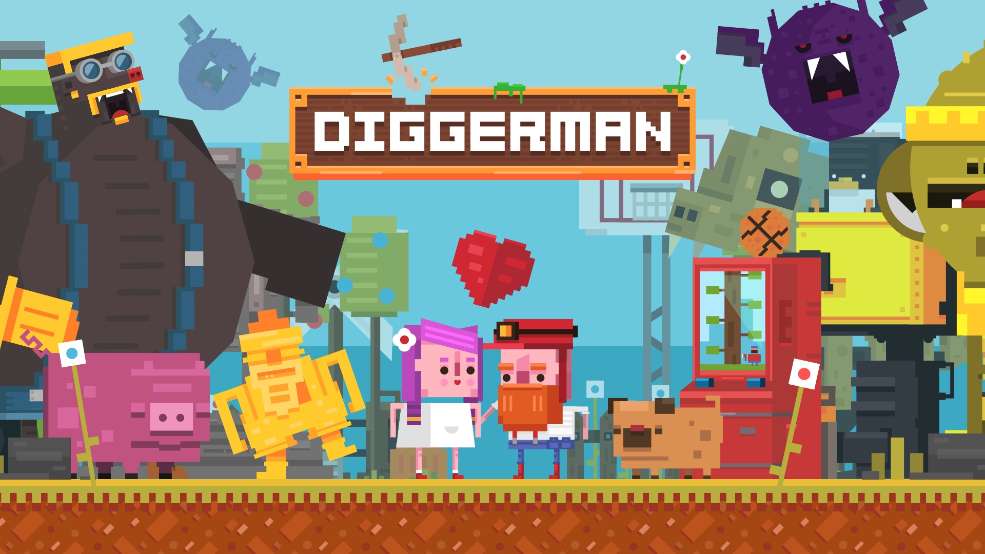 Diggerman screenshot thumbnail video