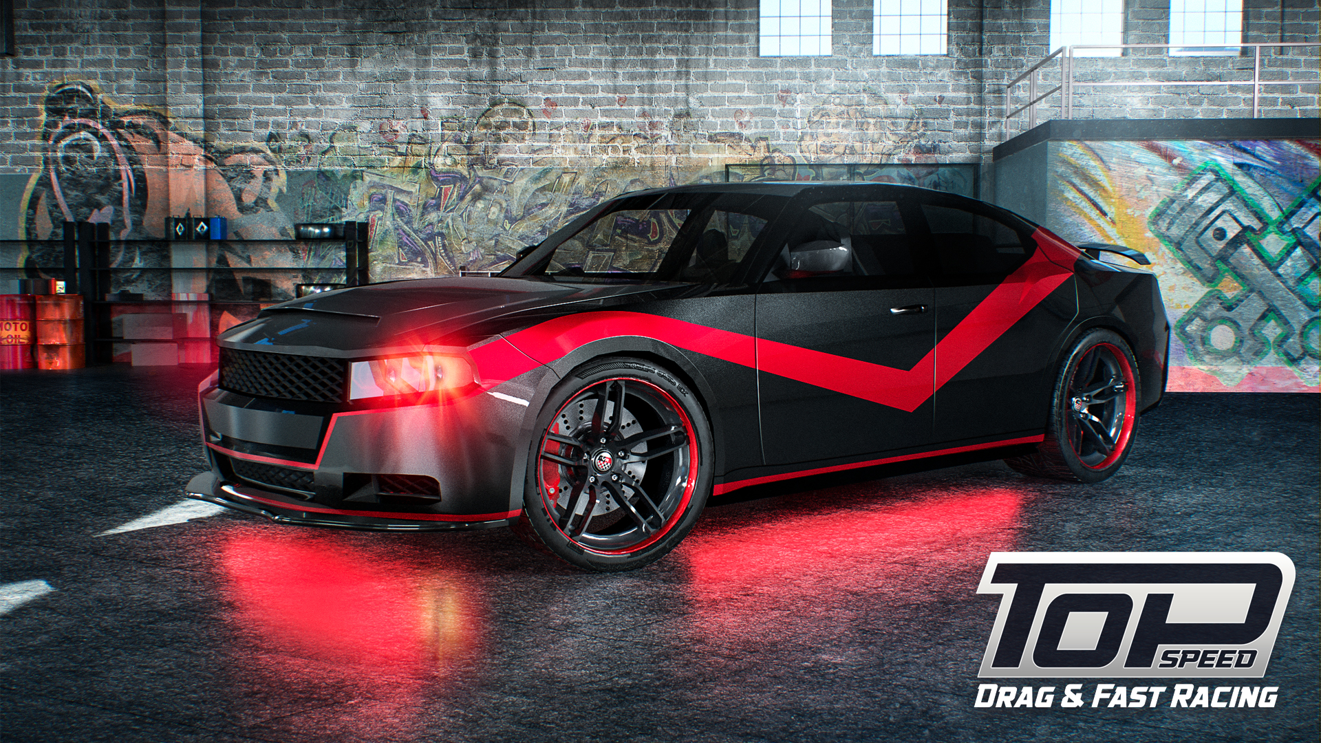 top speed: drag & fast racing vertical card thumbnail