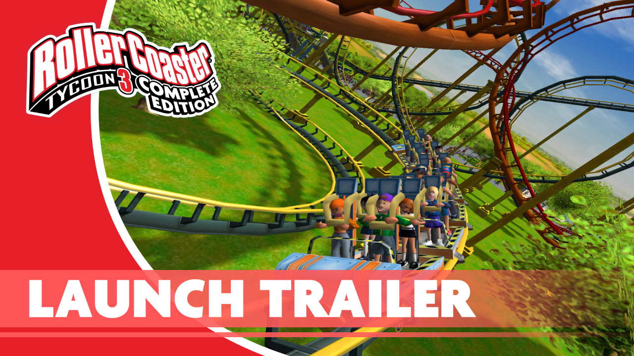 RollerCoaster Tycoon 3 Complete Edition for Nintendo Switch