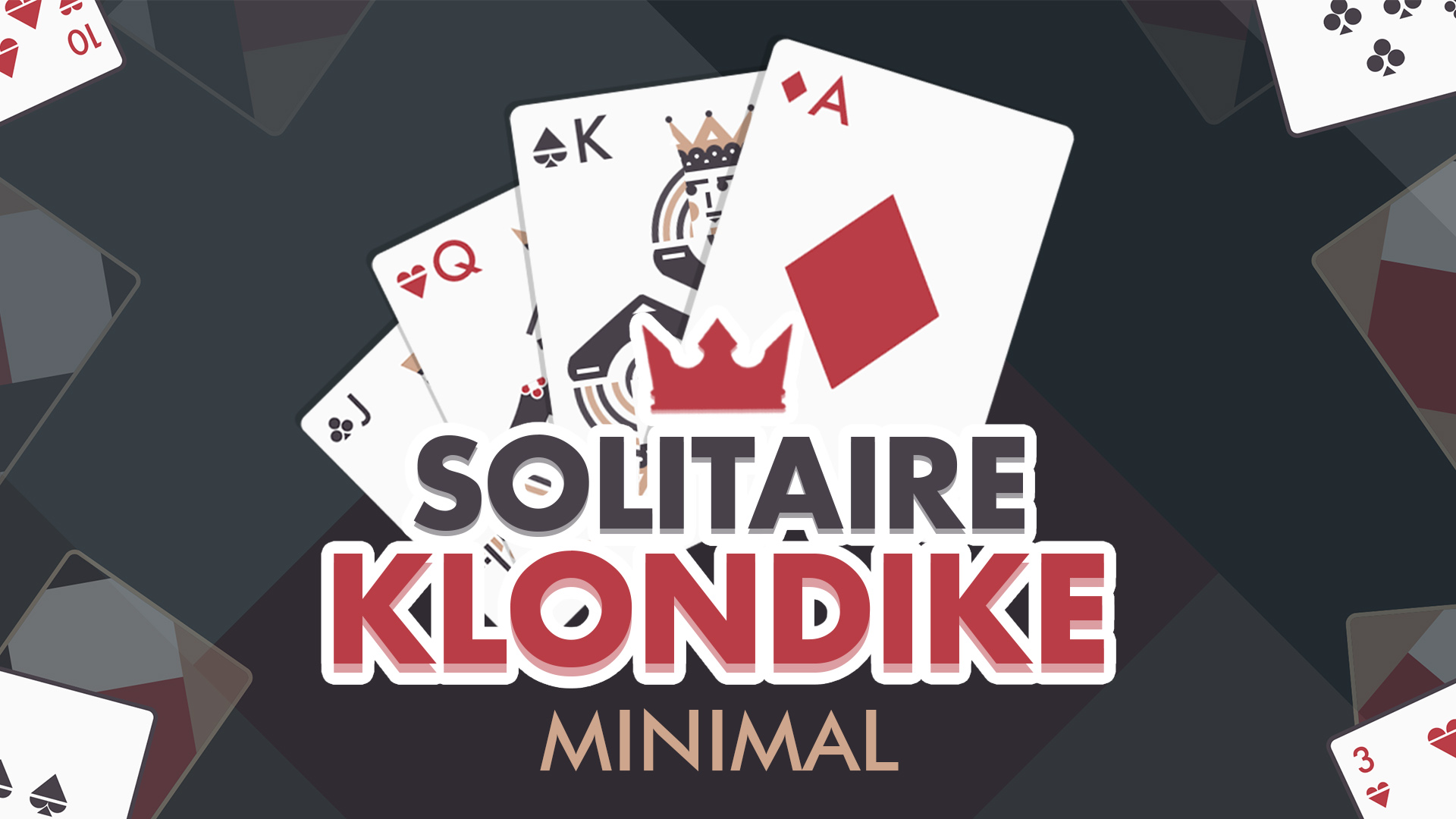 solitaire klondike minimal vertical card thumbnail