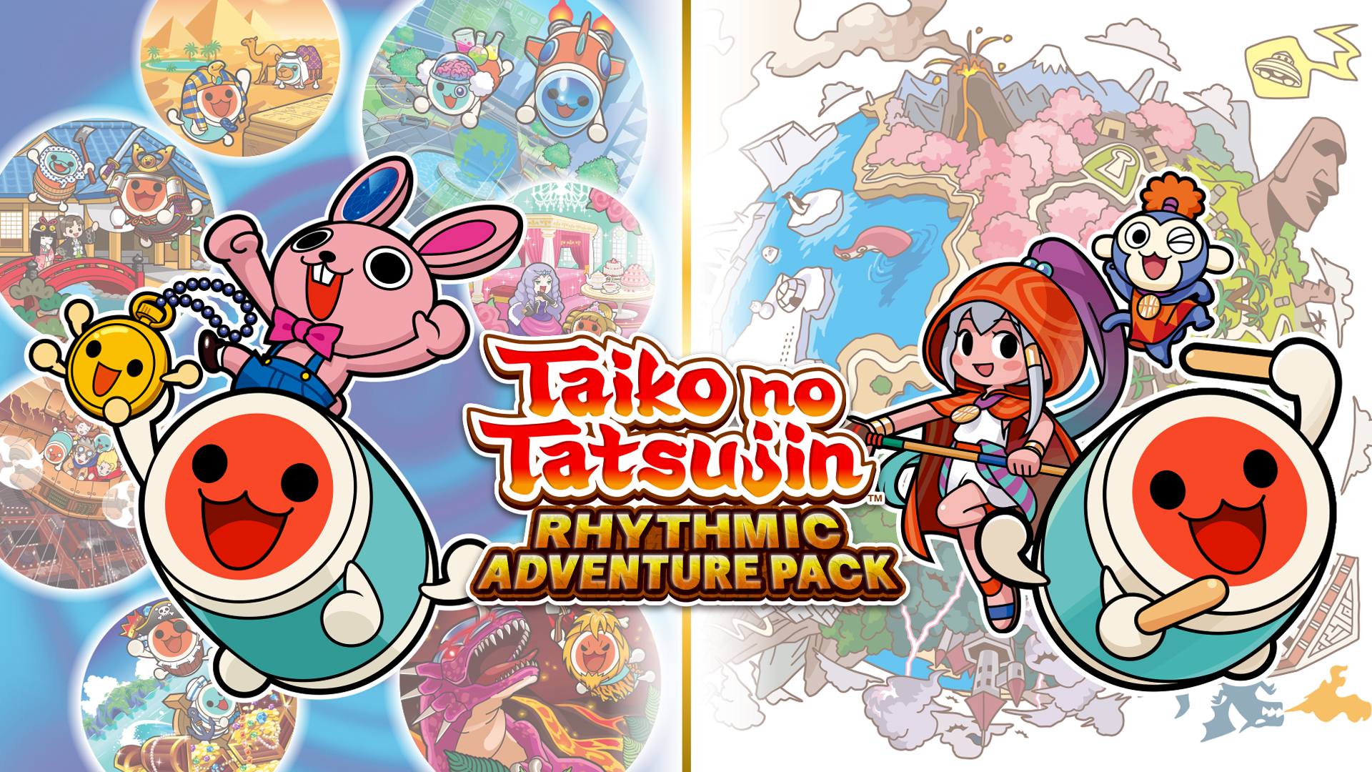 taiko no tatsujin: rhythmic adventure pack vertical card thumbnail